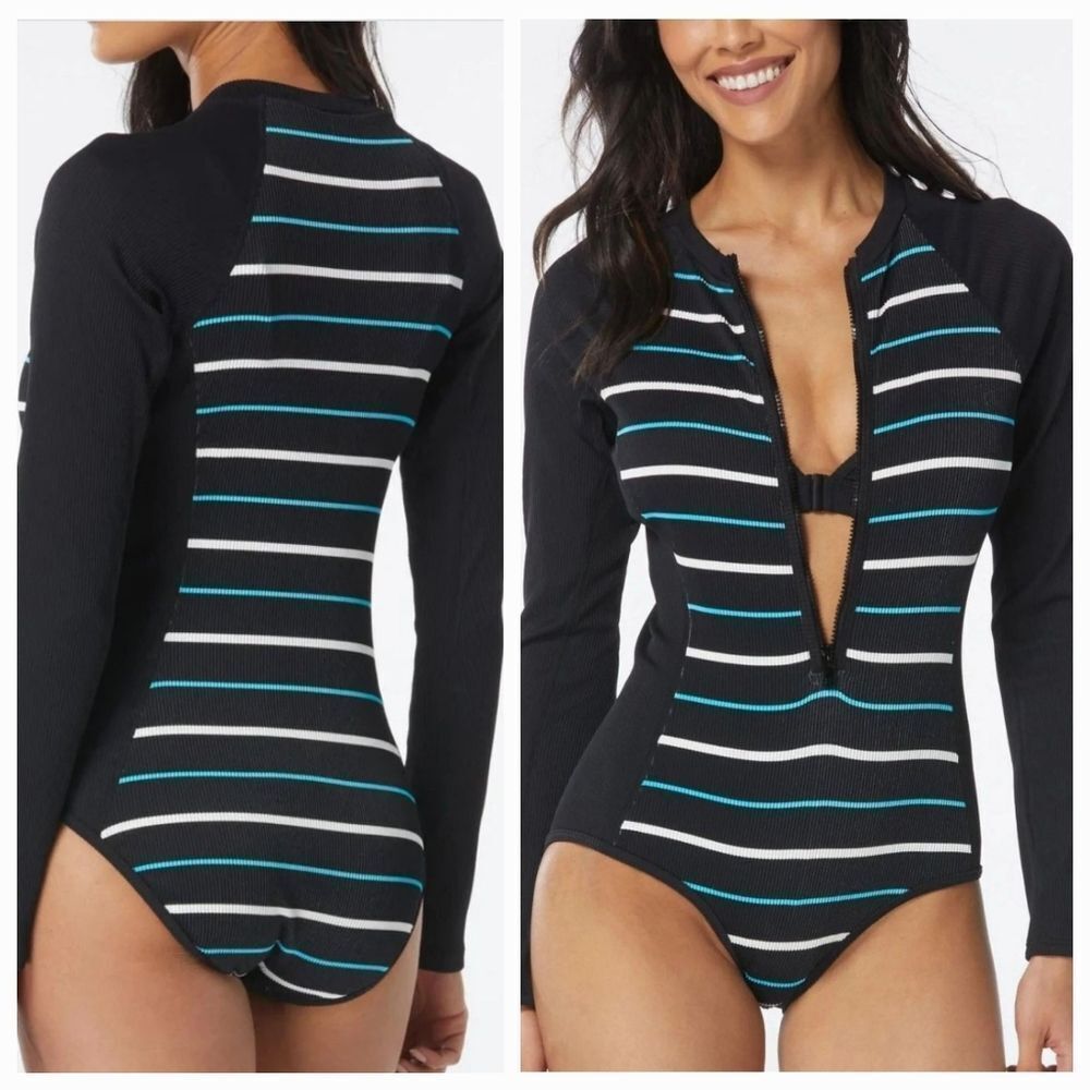 NWT Beach House Sun Guard Sculpt Long Sleeve Swimsuit Size 8, 12, 14